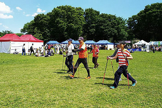 ノルディック・ウォーク体験