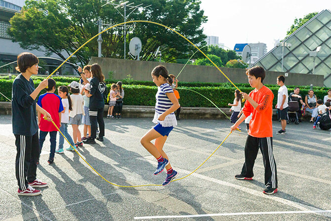 ダブルダッチ体験