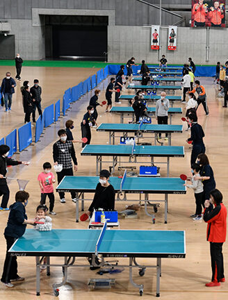 第一回東京体育館 卓球大会 SUSIE CUP（近藤欽司先生による卓球教室）