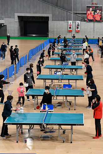 第一回東京体育館 卓球大会 SUSIE CUP(近藤欽司先生による卓球教室)