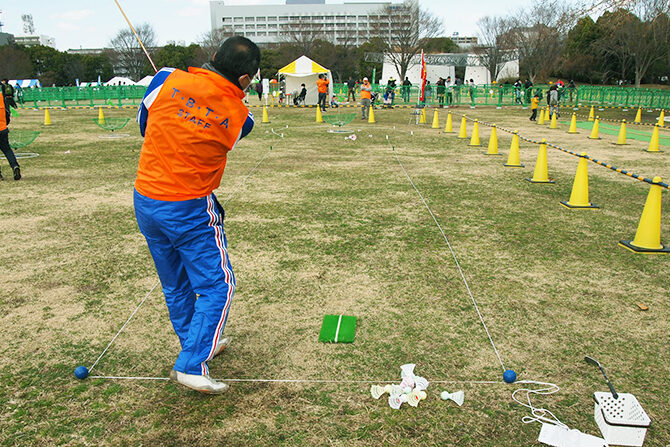 ターゲット・バードゴルフ体験