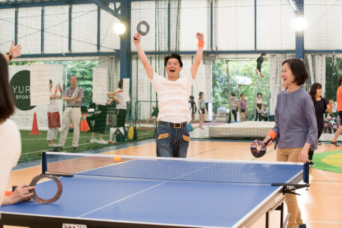 ブラックホール卓球体験