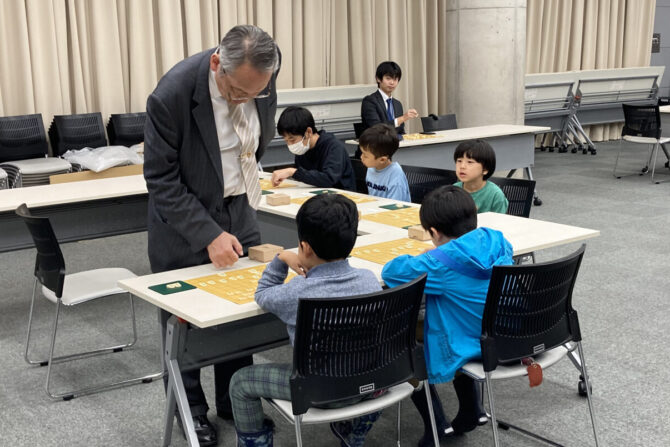 プロ棋士との多面指し