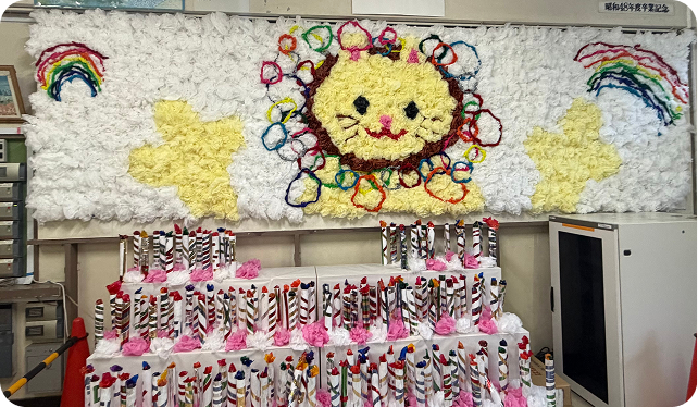 千駄谷小学校創立150周年の記念展示